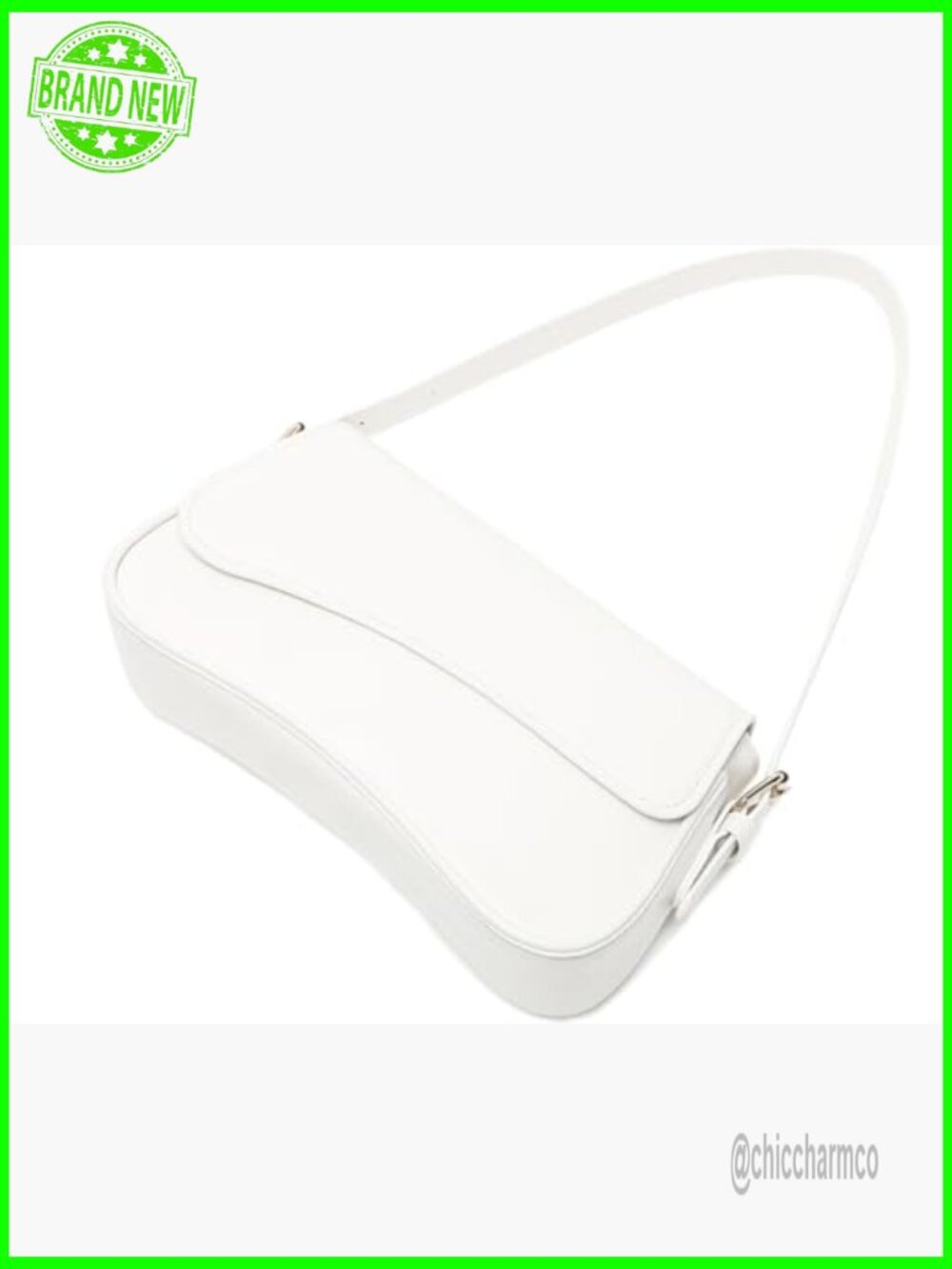 Vegan Leather Hobo Bag with Adjustable Straps, Crossbody or Shoulder - Picture 4 of 7